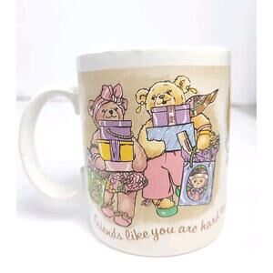Friends Like You are Hard to Find Shopping Visiting Bear Best Friends Coffee Mug